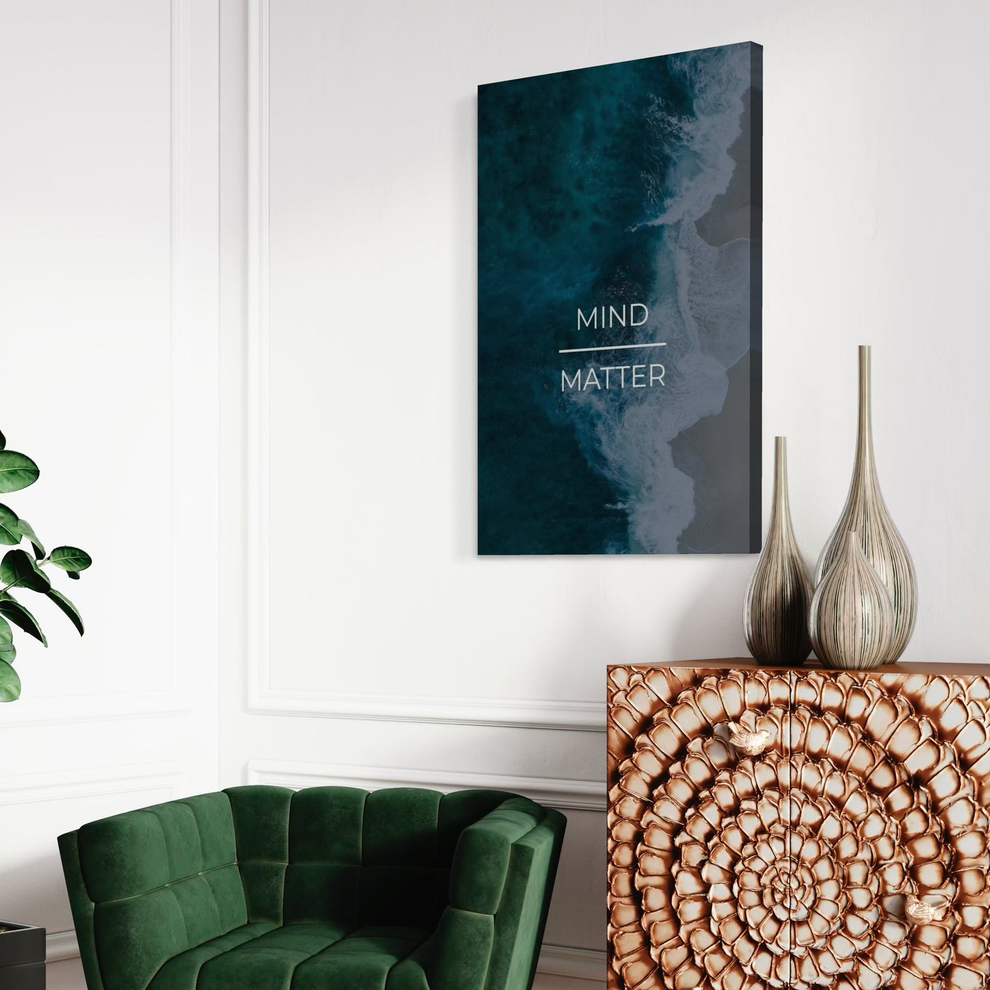 Cuadro decorativo canvas Mind matter