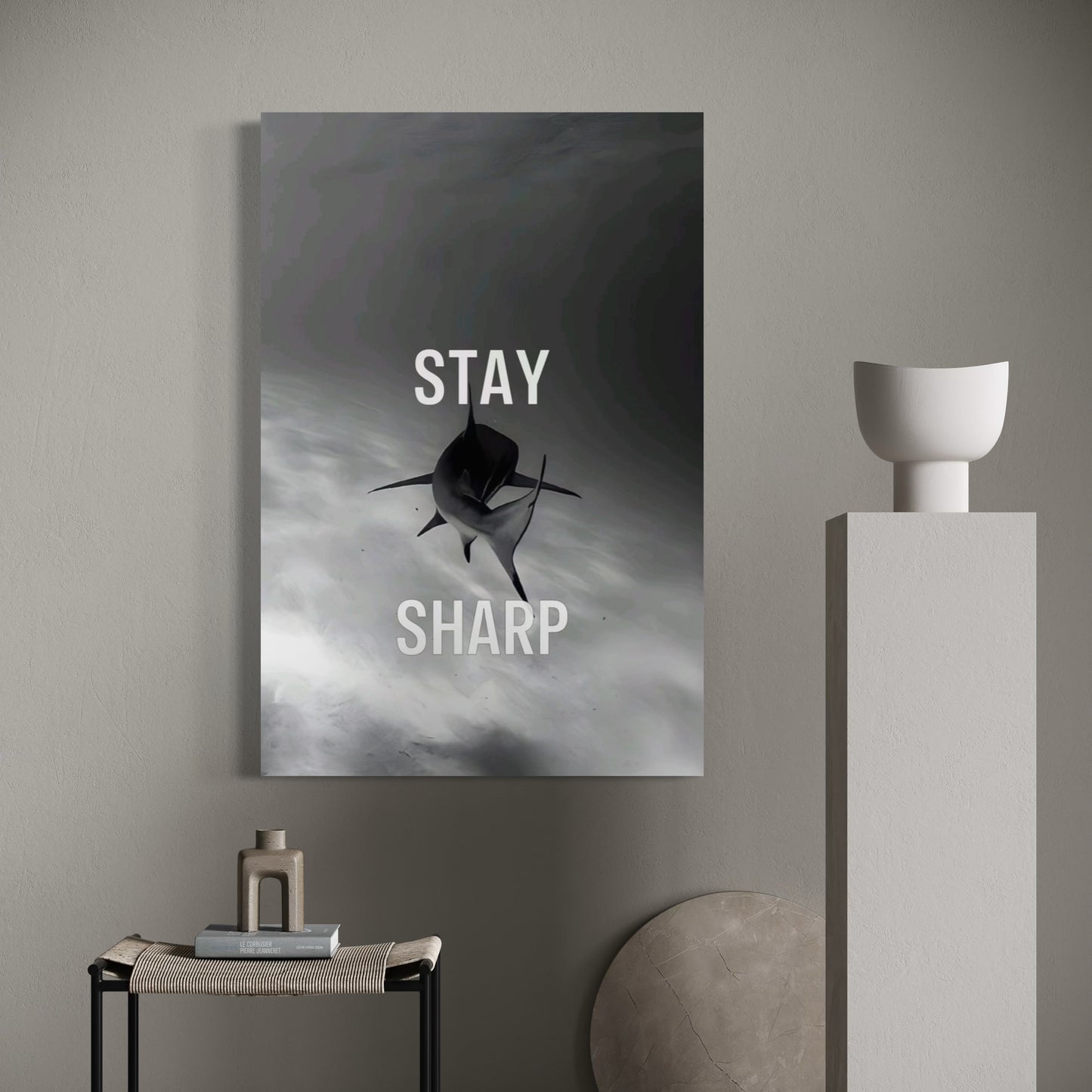 Cuadro decorativo canvas Stay sharp