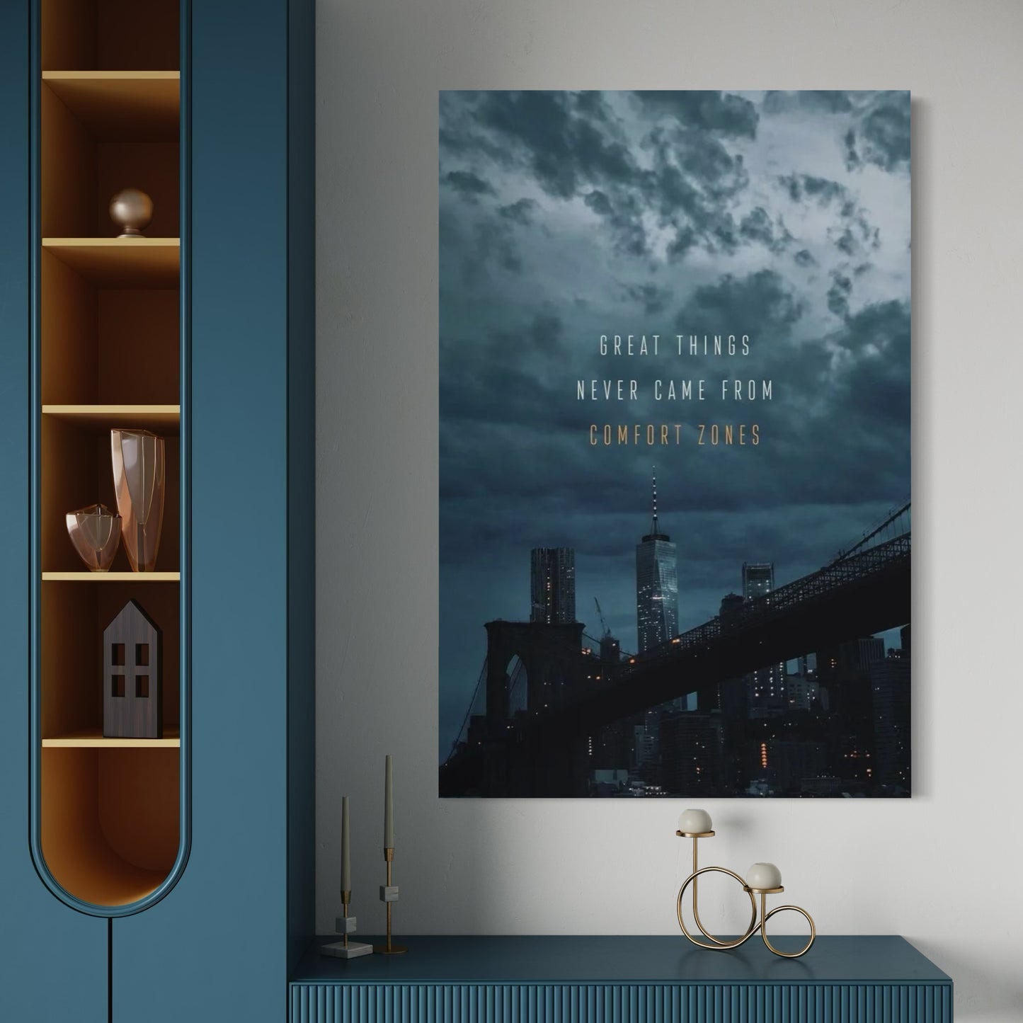 Cuadro decorativo canvas Great things