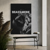 Cuadro decorativo canvas Beast mode 002