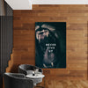Cuadro decorativo canvas Never give up 002
