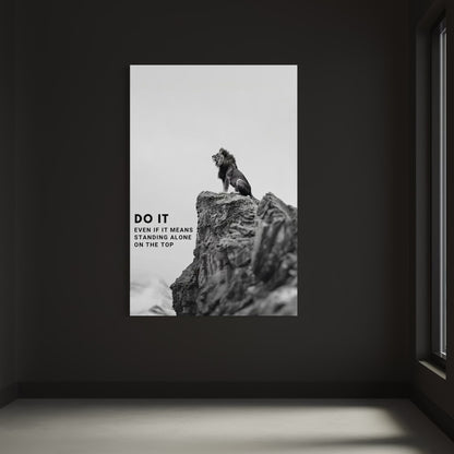 Cuadro decorativo canvas Do it