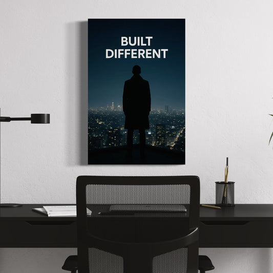 Cuadro decorativo canvas Built diferent
