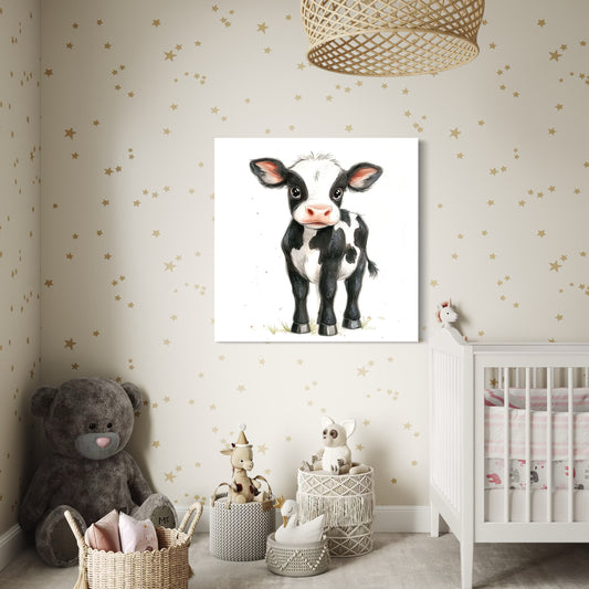Cuadro decorativo canvas Vaca 003