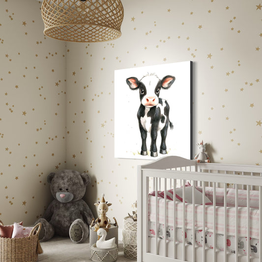 Cuadro decorativo canvas Vaca 003