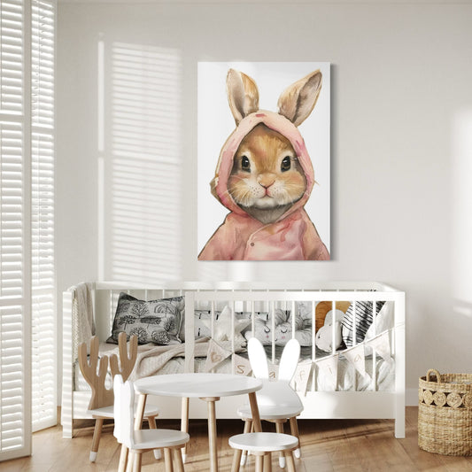 Cuadro decorativo canvas Conejo 012