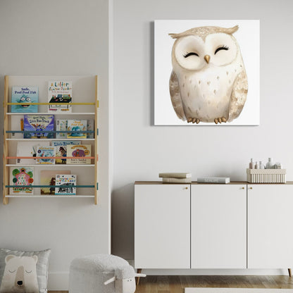 Cuadro decorativo canvas Búho 005