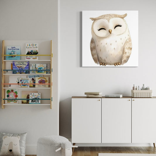 Cuadro decorativo canvas Búho 004