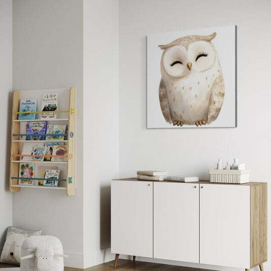 Cuadro decorativo canvas Búho 004