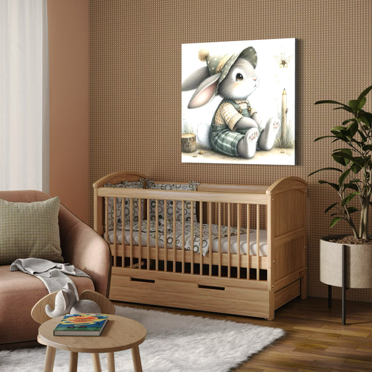 Cuadro decorativo canvas Conejo 011