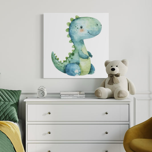 Cuadro decorativo canvas Dinosaurio 002