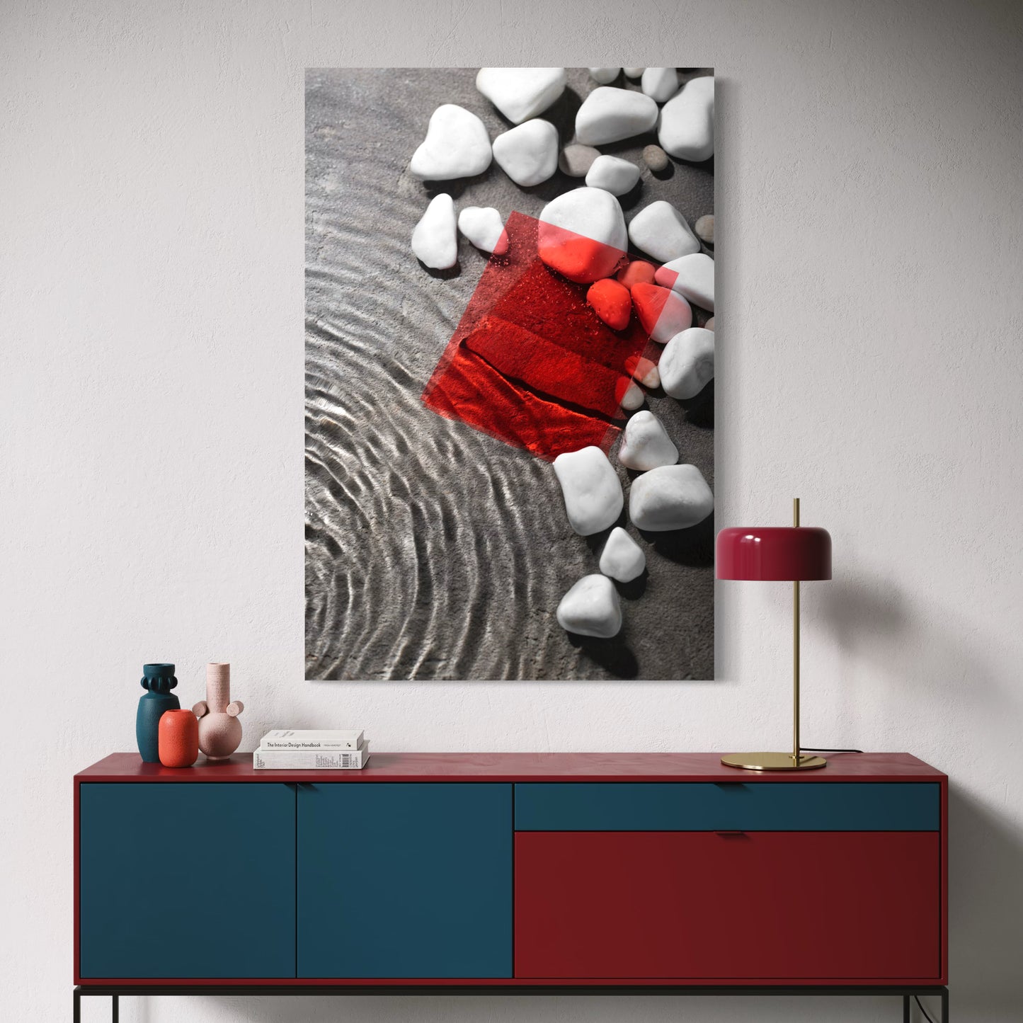 Cuadro decorativo canvas Jardín Zen 004