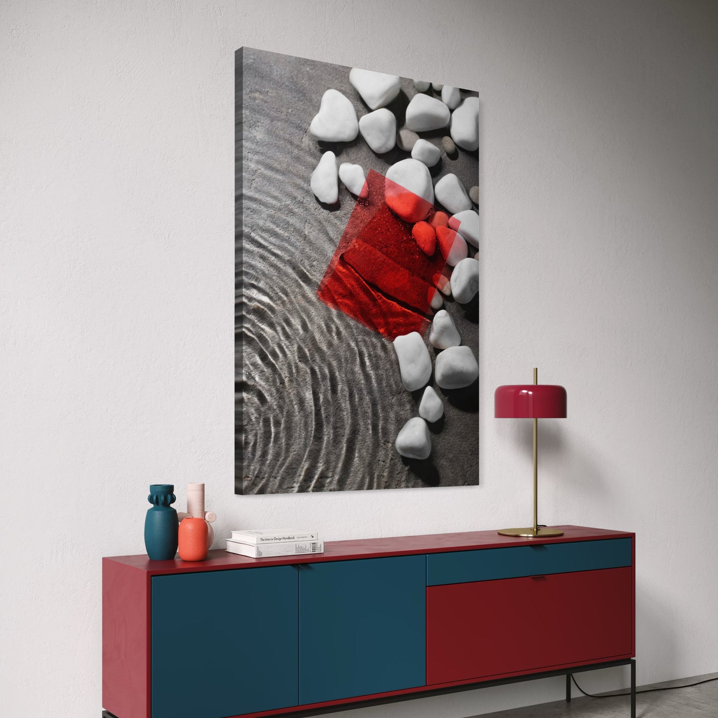 Cuadro decorativo canvas Jardín Zen 004