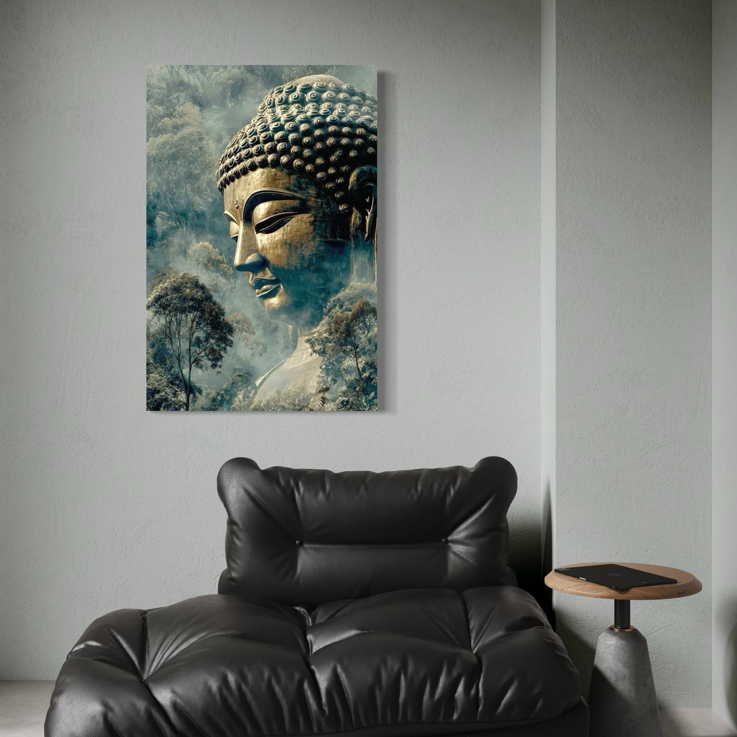 Cuadro decorativo canvas Buda 024