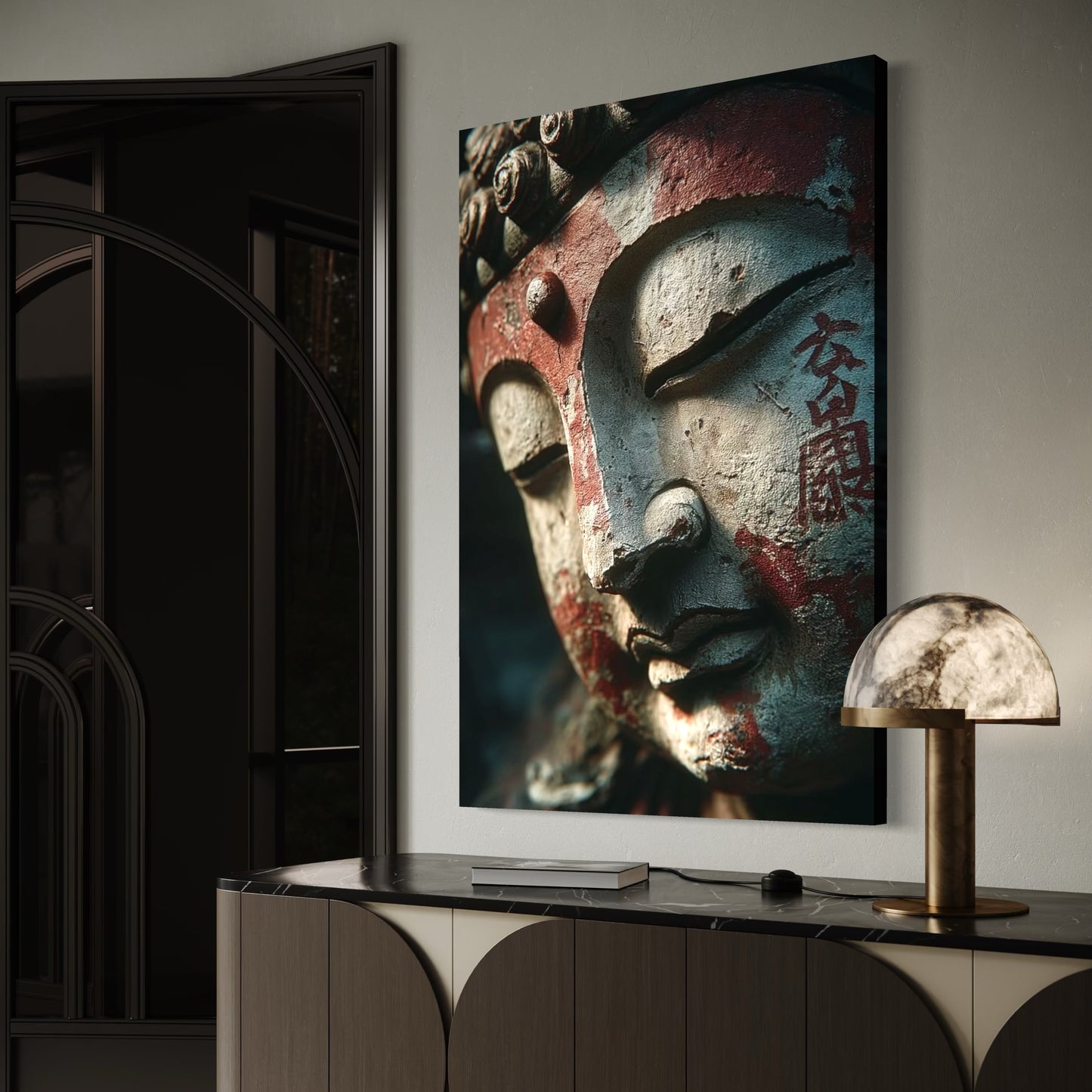 Cuadro decorativo canvas Buda 022