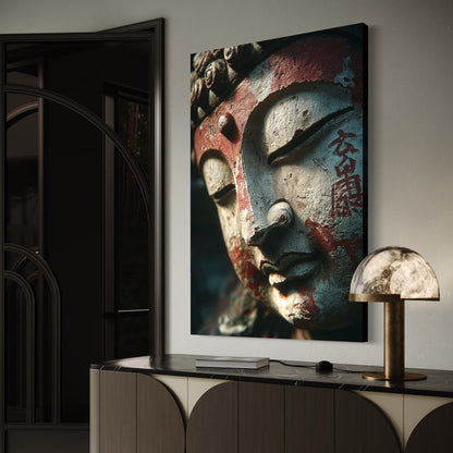 Cuadro decorativo canvas Buda 022