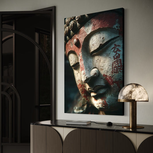 Cuadro decorativo canvas Buda 022