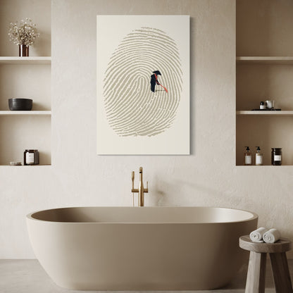 Cuadro decorativo canvas Jardín Zen 002