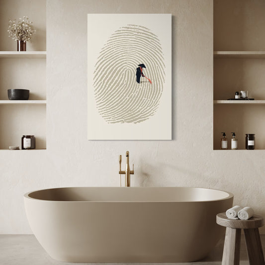 Cuadro decorativo canvas Jardín Zen 002