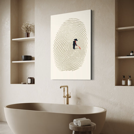 Cuadro decorativo canvas Jardín Zen 002