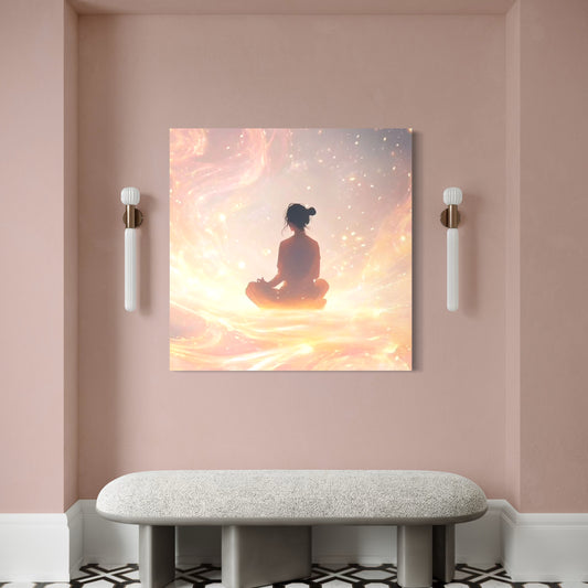 Cuadro decorativo canvas Meditación 012