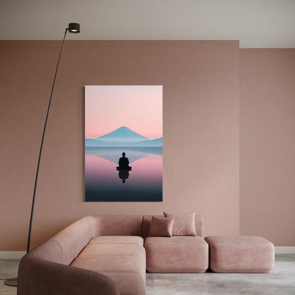 Cuadro decorativo canvas Meditación 011