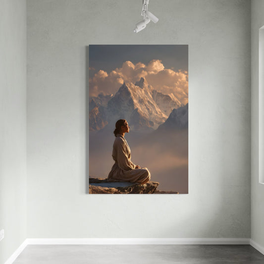 Cuadro decorativo canvas Meditación 021