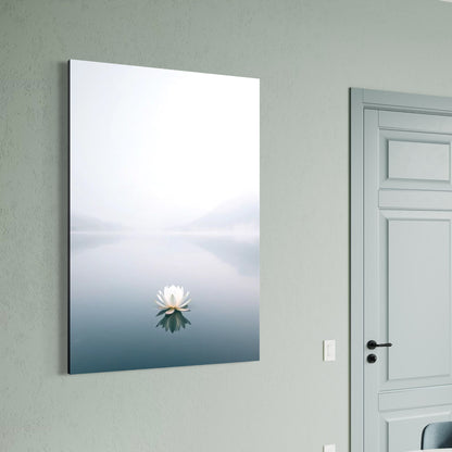 Cuadro decorativo canvas Flor de loto 004