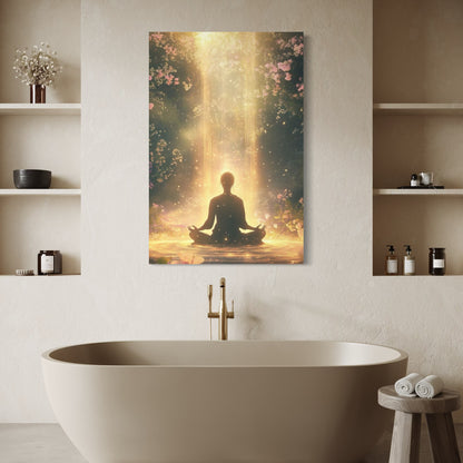 Cuadro decorativo canvas Meditación 019