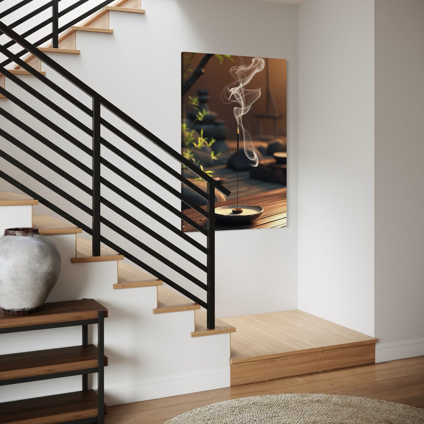 Cuadro decorativo canvas Incienso 002