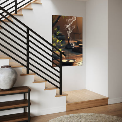 Cuadro decorativo canvas Incienso 002