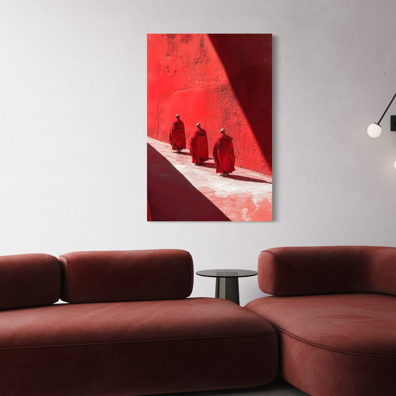 Cuadro decorativo canvas El camino del Monje 005