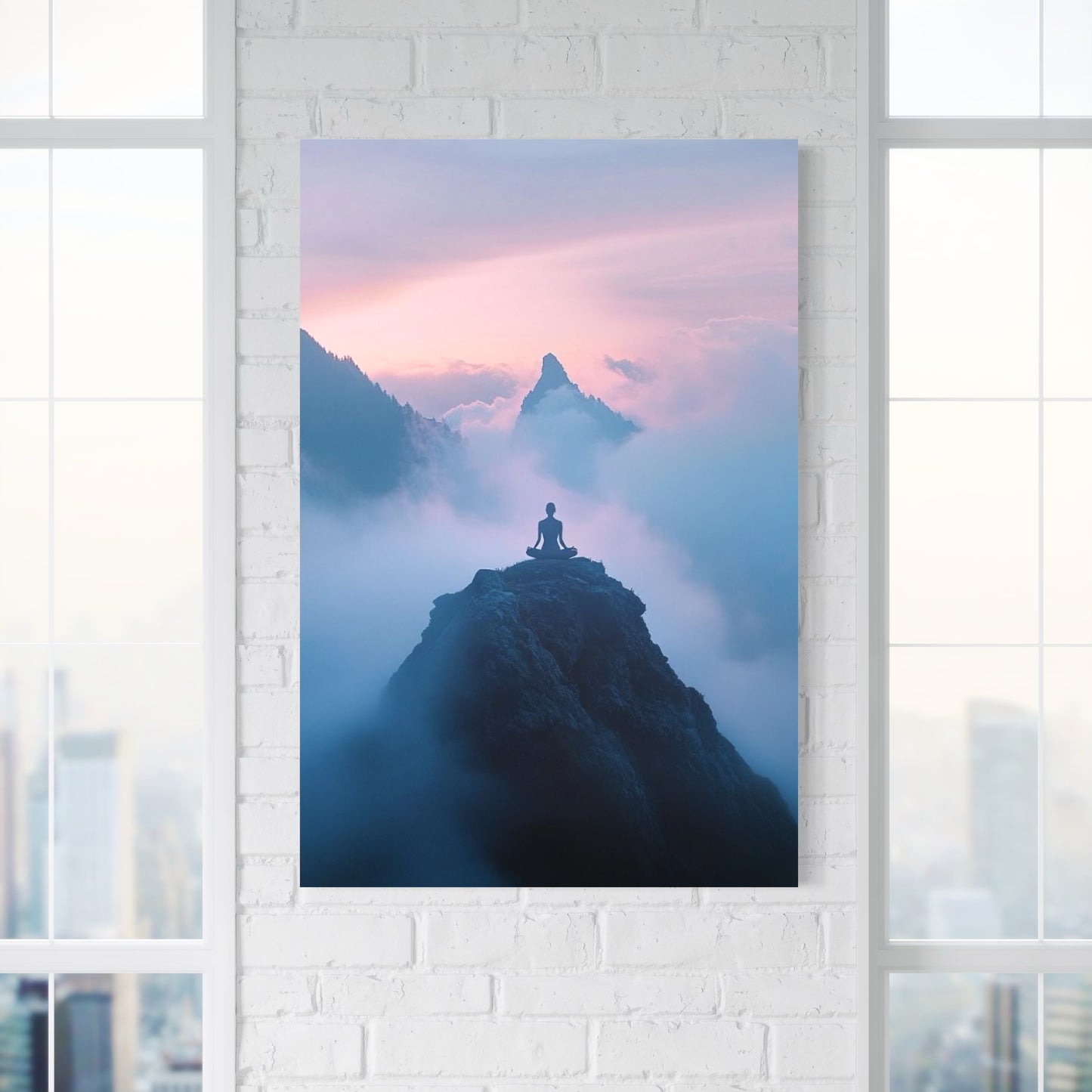 Cuadro decorativo canvas Meditación 017