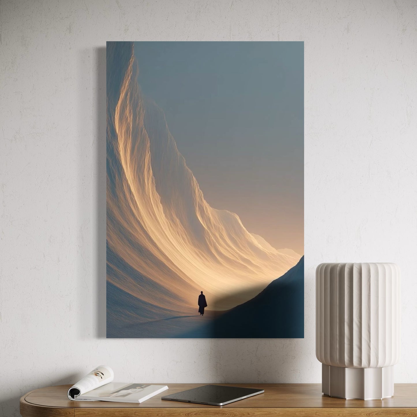 Cuadro decorativo canvas El camino del Monje 008