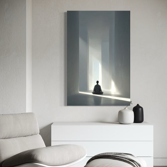 Cuadro decorativo canvas Meditación 016