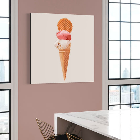Cuadro decorativo canvas Helado 003
