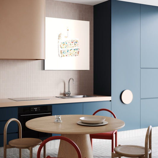 Cuadro decorativo canvas Birthday Cake