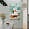 Cuadro decorativo canvas Chemex