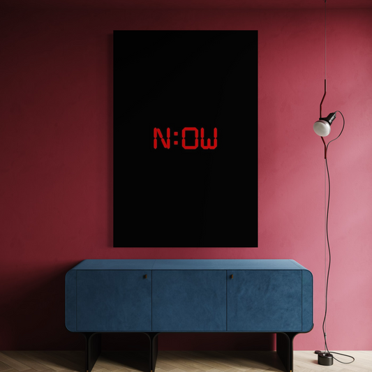 Cuadro decorativo canvas NOW