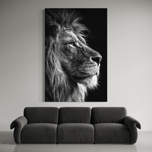 Cuadro decorativo canvas León 024