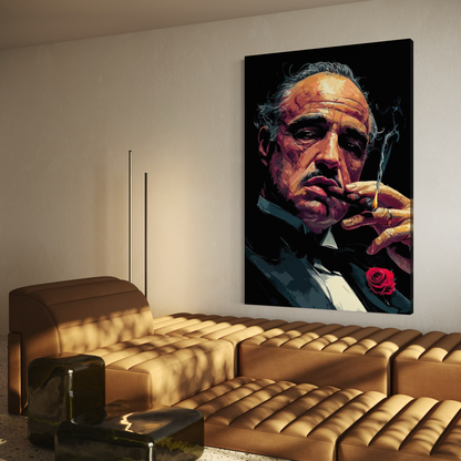 Cuadro decorativo canvas El Padrino 004