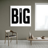 Cuadro decorativo canvas Think big