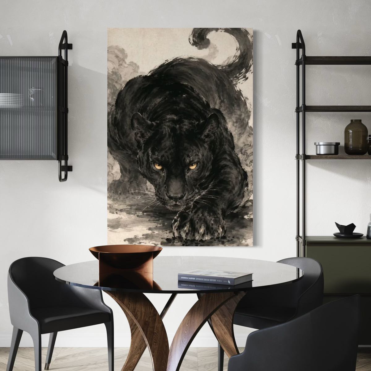 Cuadro decorativo canvas Pantera 006