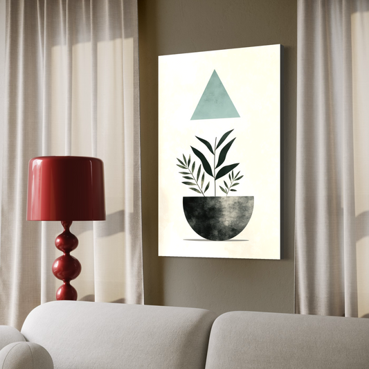 Cuadro decorativo canvas Arte minimalista 014