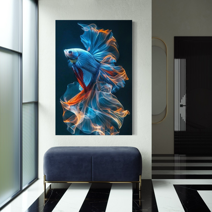 Cuadro decorativo canvas Betta 004