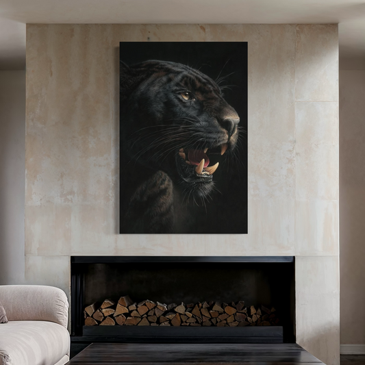 Cuadro decorativo canvas Pantera 004