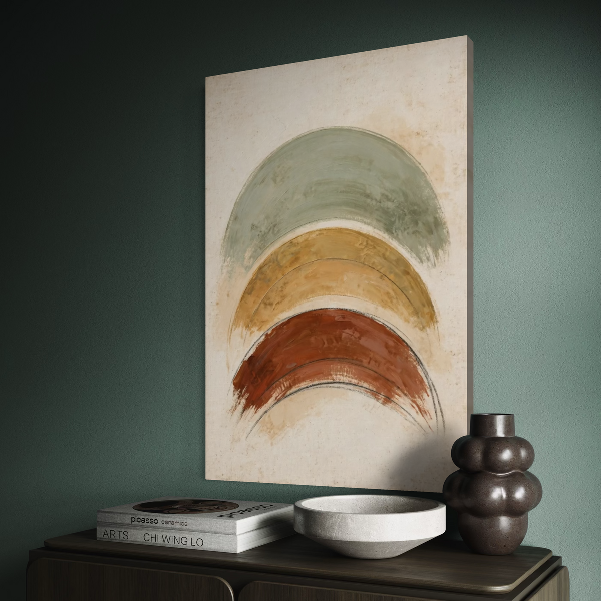 Cuadro decorativo canvas Arte Boho 011