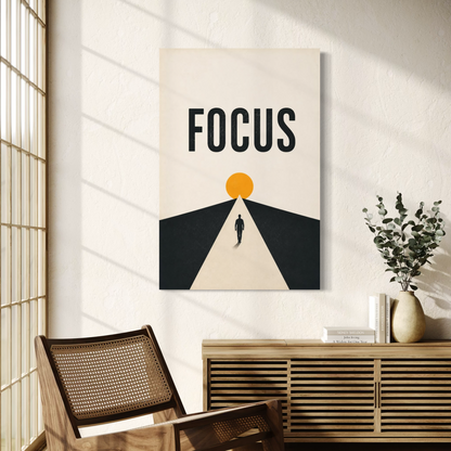 Cuadro decorativo canvas Focus 006