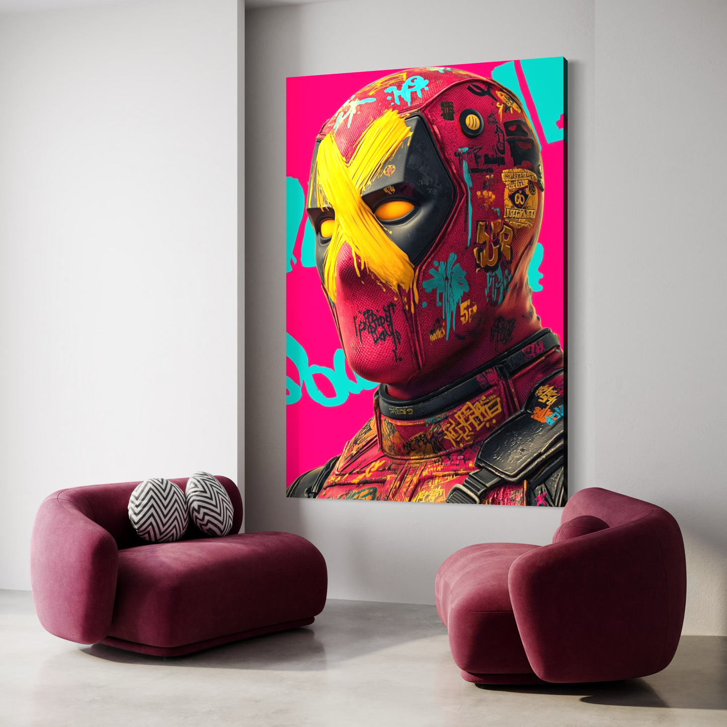 Cuadro decorativo canvas Deadpool 001