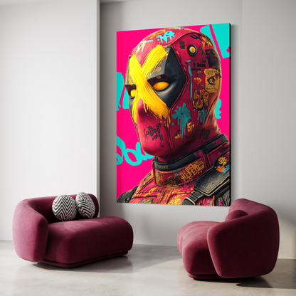 Cuadro decorativo canvas Deadpool 001